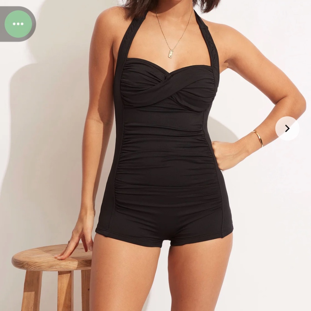 Seafolly collective boy leg one piece